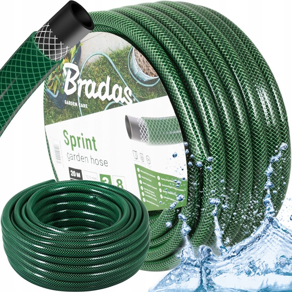 Bradas Gartenschlauch SPRINT | 1/2" | 50m | Grün Produktbild 