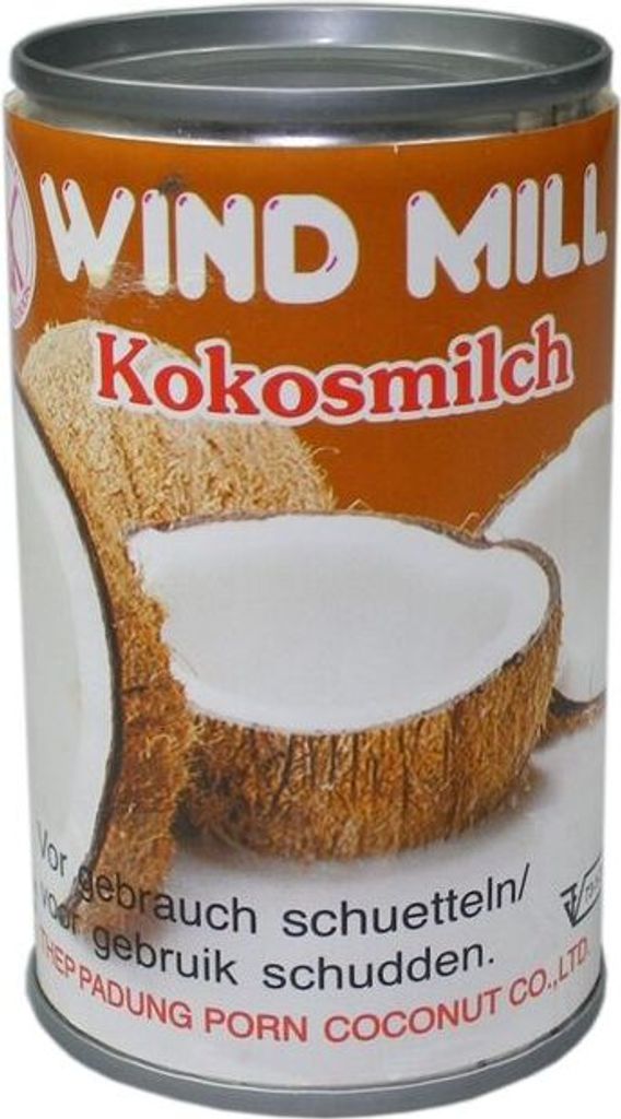 WINDMILL Kokosmilch 165ml | Kokosnussmilch | Cocosmilch | Produktbild 