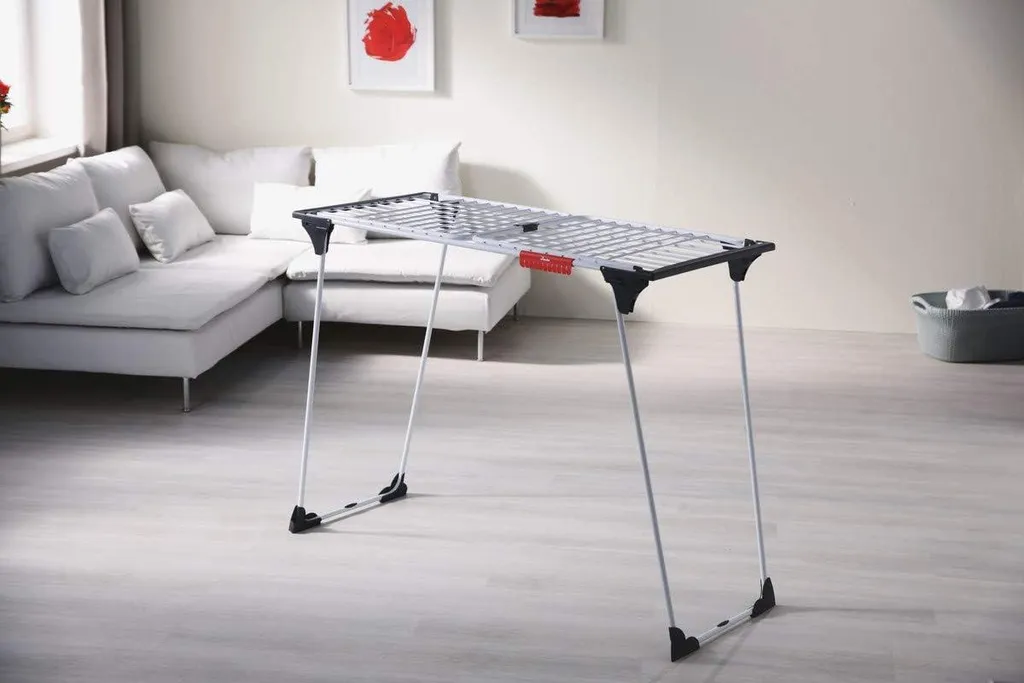 Grand Séchoir à Linge sur Roulettes - Étendoir XXL Magnum 24 Mètres