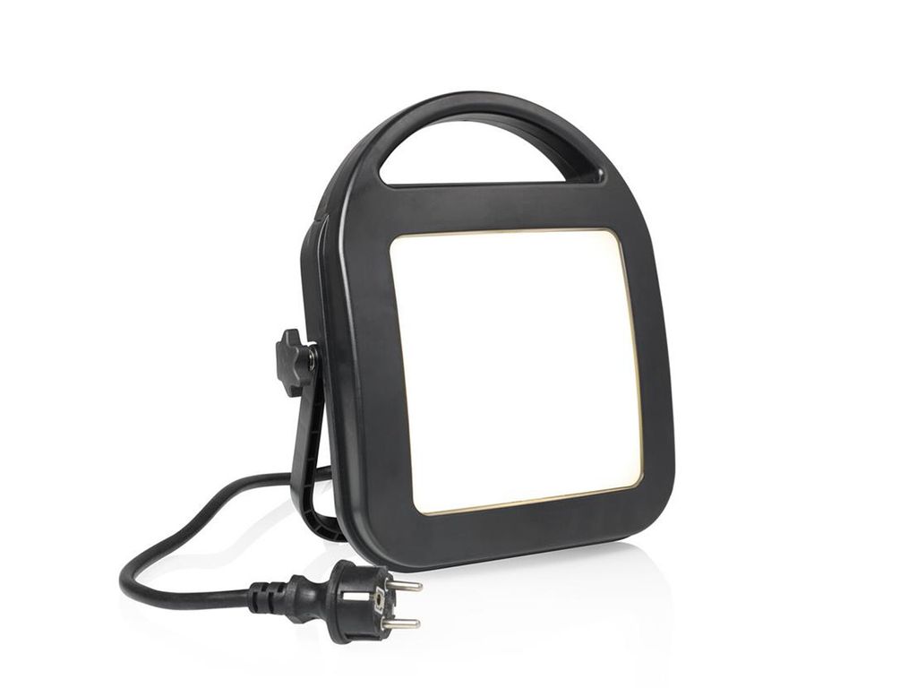 Smartwares LED Arbeitsleuchte faltbar 40 Watt, 4300 lm, 2x Steckdose
