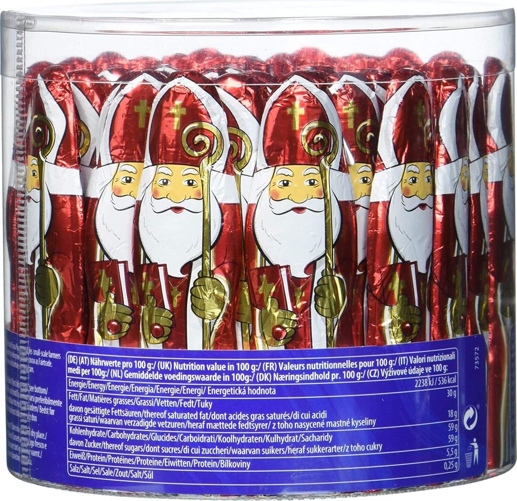 Storz Riegelein Saint Nikolaus Fairtrade 65 x 12.5g, 1er Produktbild 