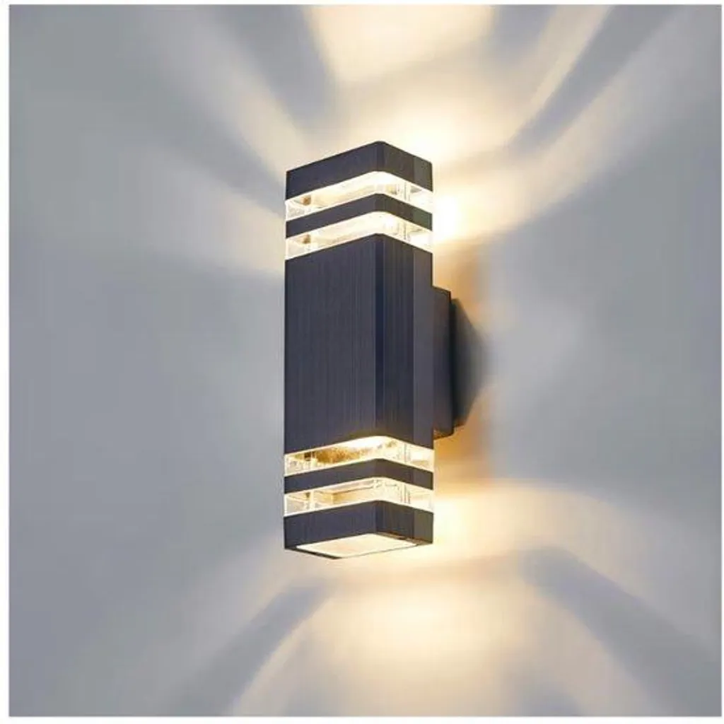 Projecteur LED extérieur IP65 gris anthracite 3000K pour votre jardin