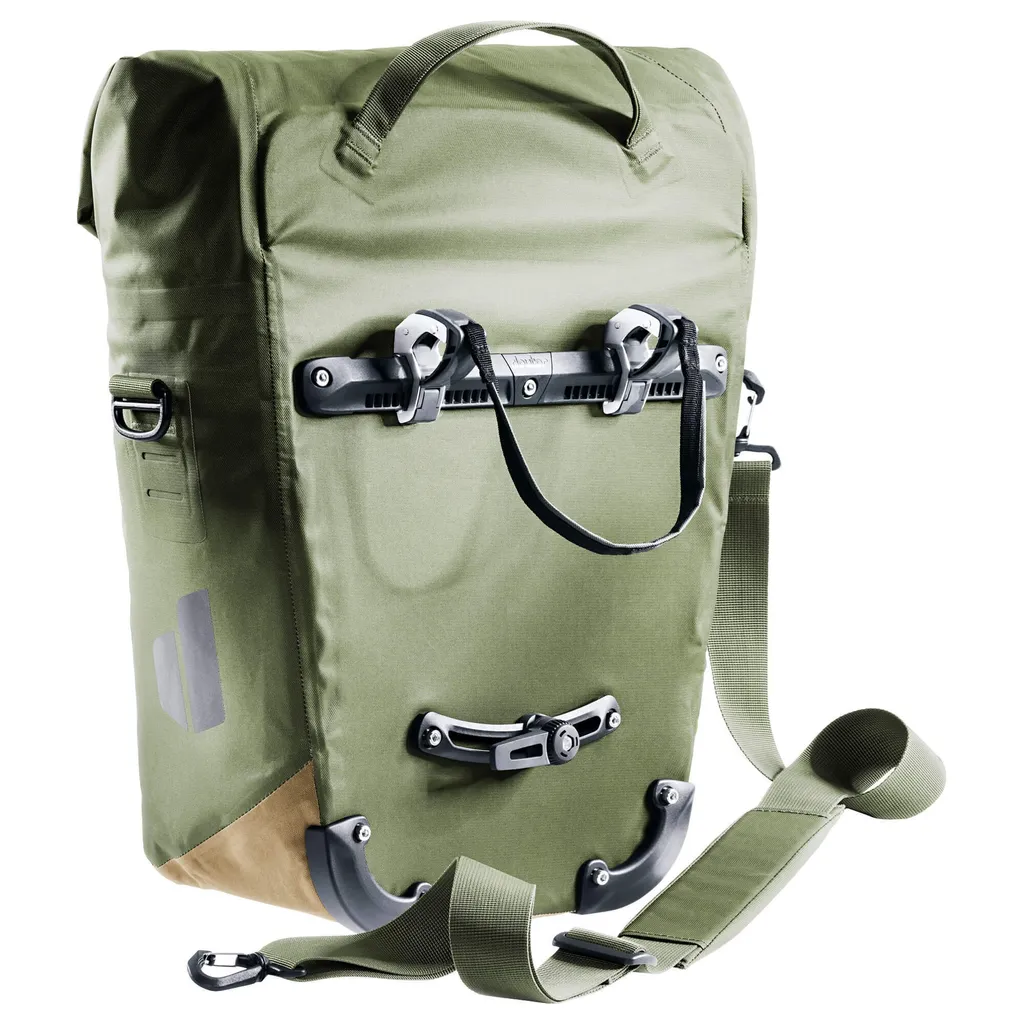 Deuter Mainhattan 17+10 Sacoche Imperméable avec Fixation BagFix Kaki