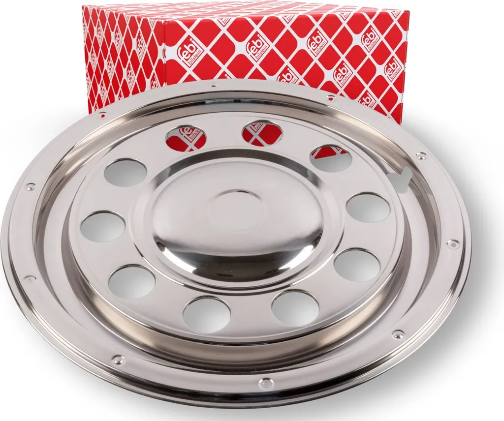 Protection de roue en acier 590mm Febi 184113 pour essieux bilatéraux