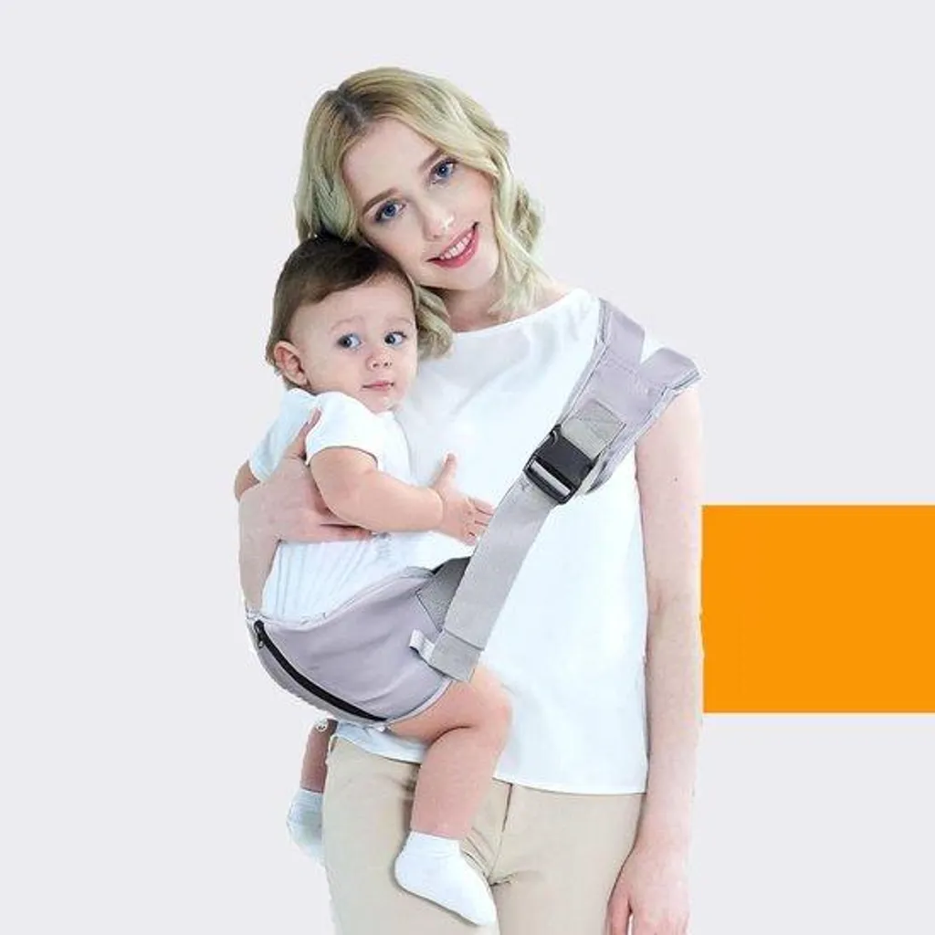 Porte-bébé ergonomique de randonnée pour enfants 55 kg coloris gris
