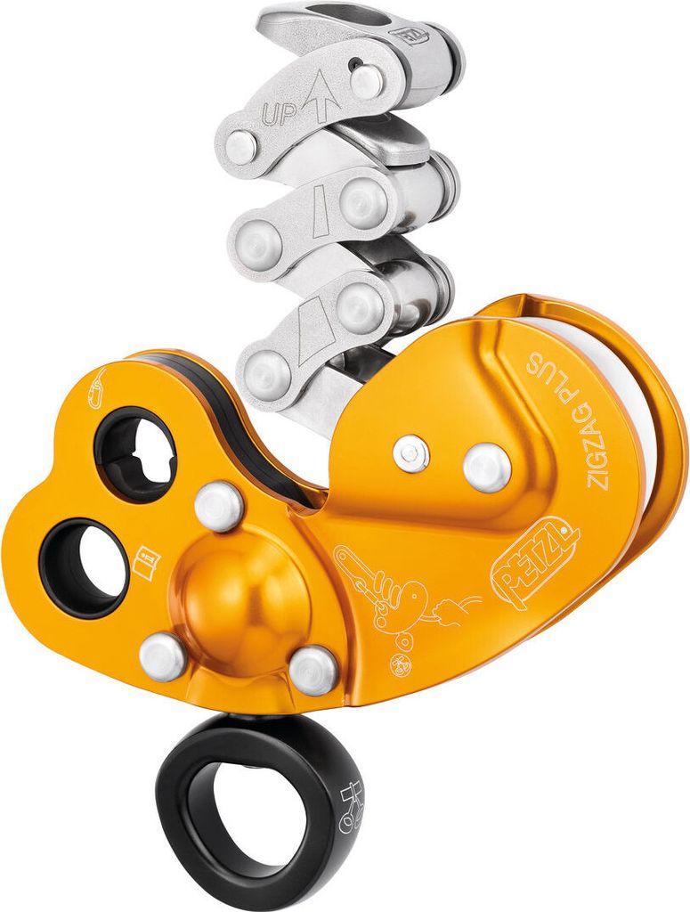 Petzl Rullo meccanico Prusik ZIGZAG PLUS, con girello Immagine del prodotto 