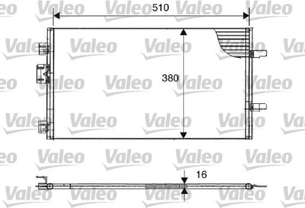 Fini les Fuites de Clim ! Condensateur Valeo 817602 pour OE 7700436062