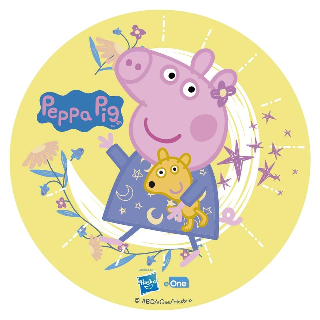 Fondantpapier Peppa Pig 15,5cm Produktbild 