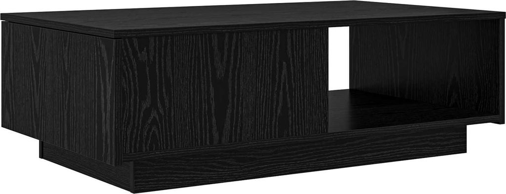 Couchtisch Schwarz Eichen-Optik 95 x 55 x 31 cm Holzwerkstoff