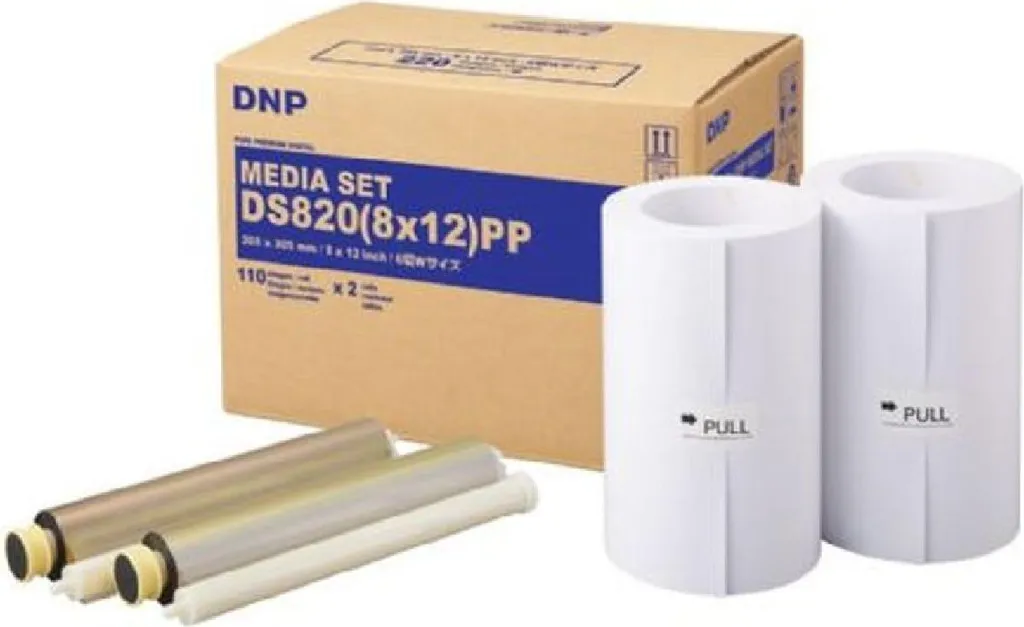 DNP DS820 PP Media Kit 20x30 cm pour 220 tirages photo haute qualité