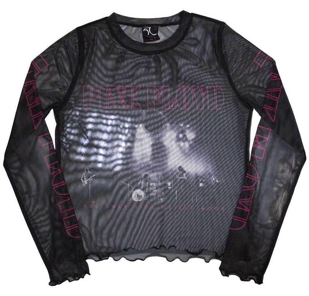 Pink Floyd Live Band Mesh Black S Damen T-Shirt
