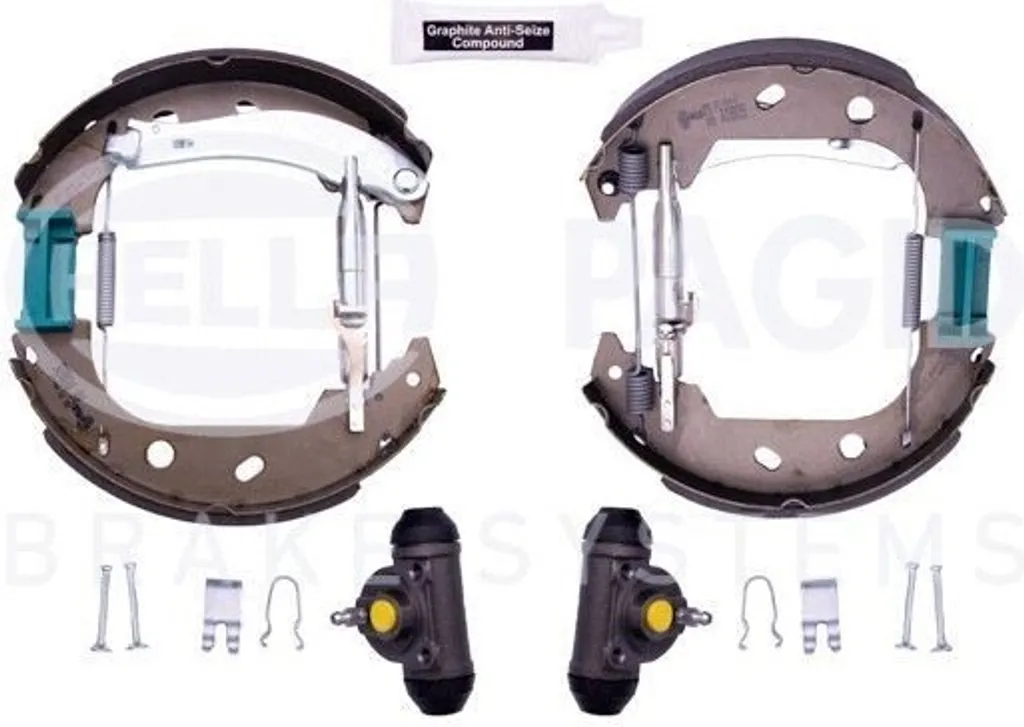 Plaquettes de frein HELLA haute sécurité - Standard OE 77362284 FIAT