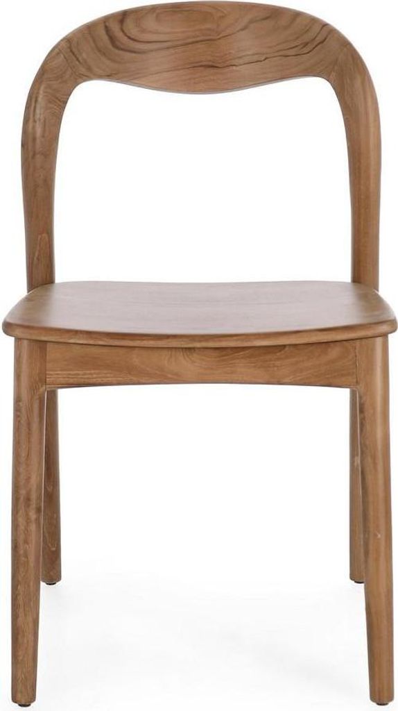 Stuhl Miley 53 x 82 x 47 cm Teakholz Natur