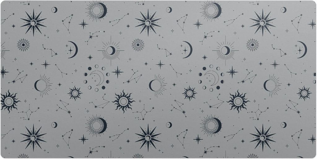 Kosmische Muster– Schreibtischunterlage – Schreibtisch Tischunterlage – 120x60 cm – Unterlage Groß Schreibtischmatte