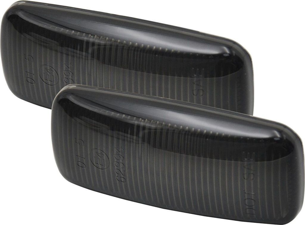 2x Seitenblinker Blinker in Schwarz Smoke SET für Audi A2 Produktbild 