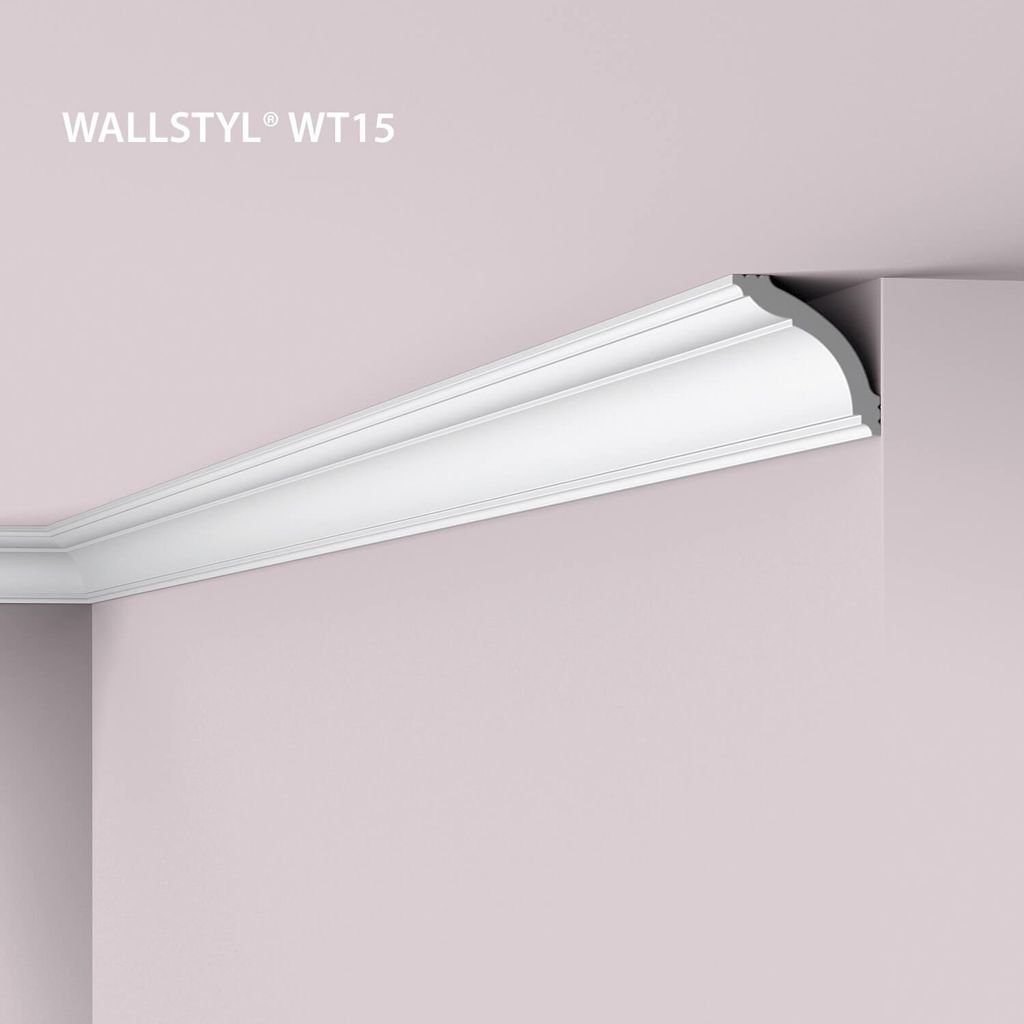 NMC WT15 WALLSTYL Noel Marquet Eckleiste Deckenleiste Zierleiste Stuckleiste 2 m