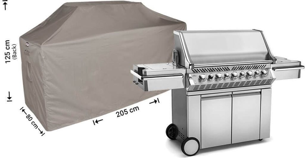 Raffles Covers Wetterschutzhülle für Gasgrill 205 x 80 H: Produktbild 