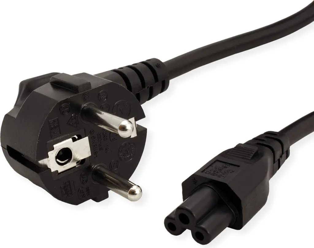 Cavo VALUE Alimentazione 3 Pin 0,8m | Ideale per Smart Working