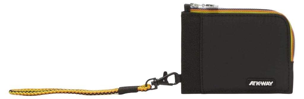 K-WAY SCHWARZE HERRENBRIEFTASCHE : Farbe - Schwarz, Größe - Produktbild 