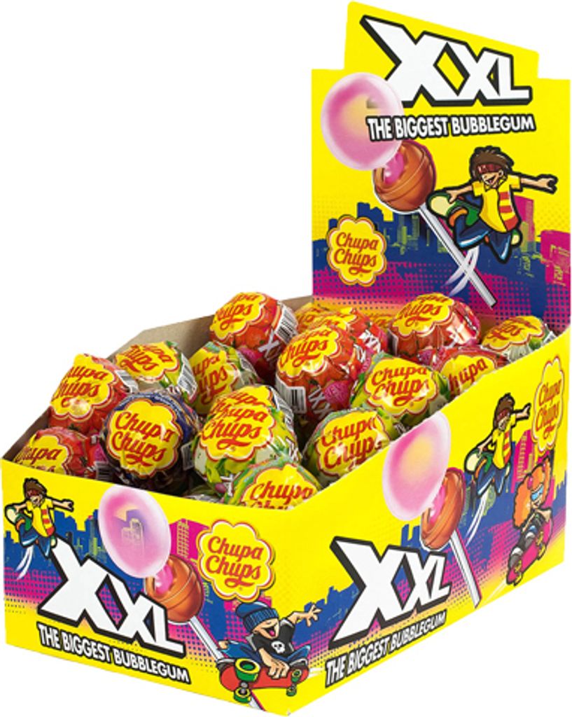 Chupa chups - XXL Bubblegum - 25 Lutscher Produktbild 