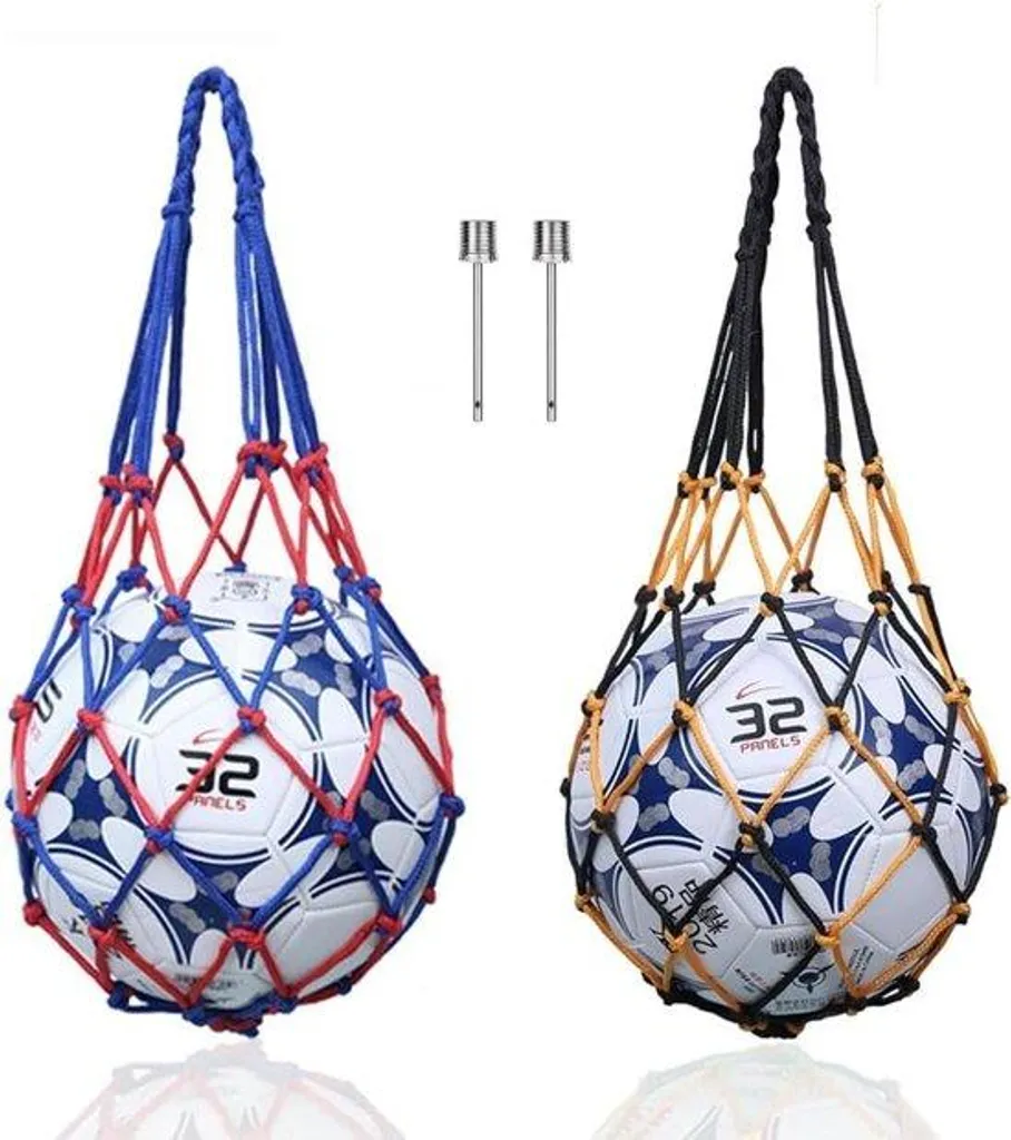 Lot de 2 filets d'entraînement sportifs avec poignées de transport