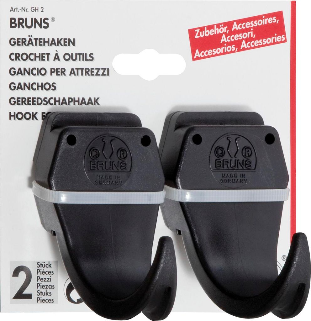 Support d'appareils crochet 2 plastique - GH 2 Image du produit 