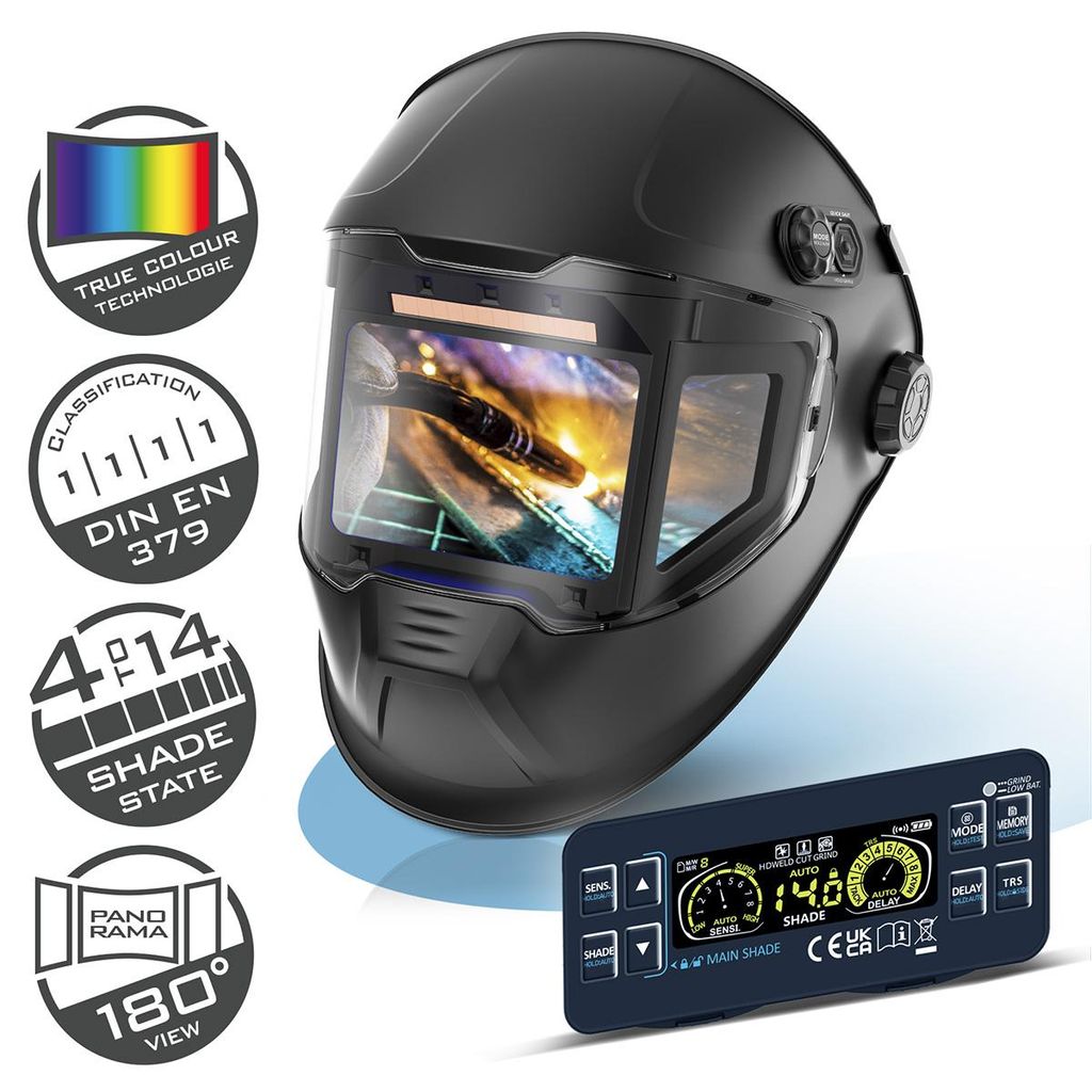 STAHLWERK Casque de soudage automatique 3 en 1 SPLIT - Image du produit 