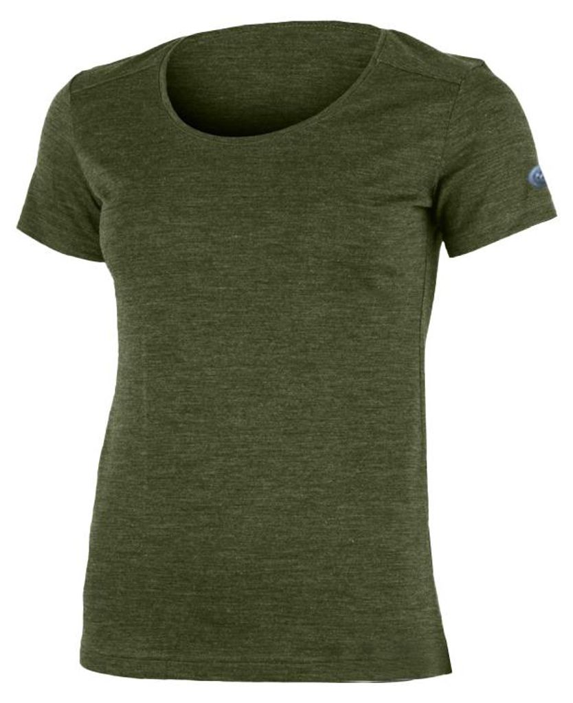 IRENA Damen Merinowoll-Kurzarm-T-Shirt
