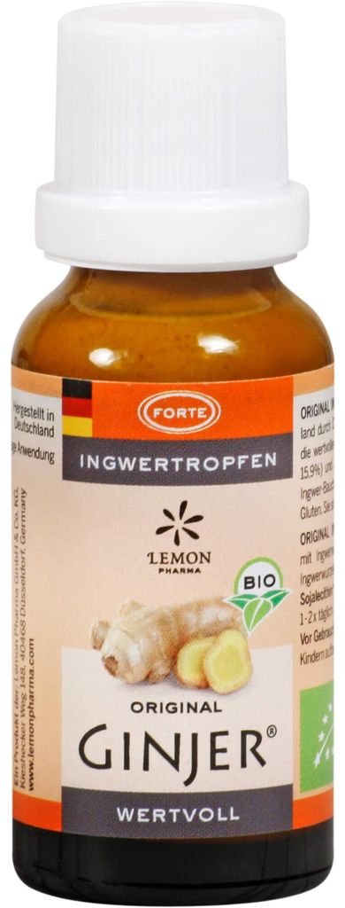 Ginjer Ingwer Tropfen - Forte 20ml Produktbild 
