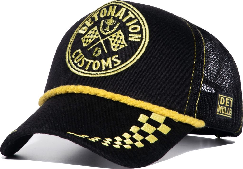 King Kerosin Herren Trucker Cap "Detonation Customs" Black