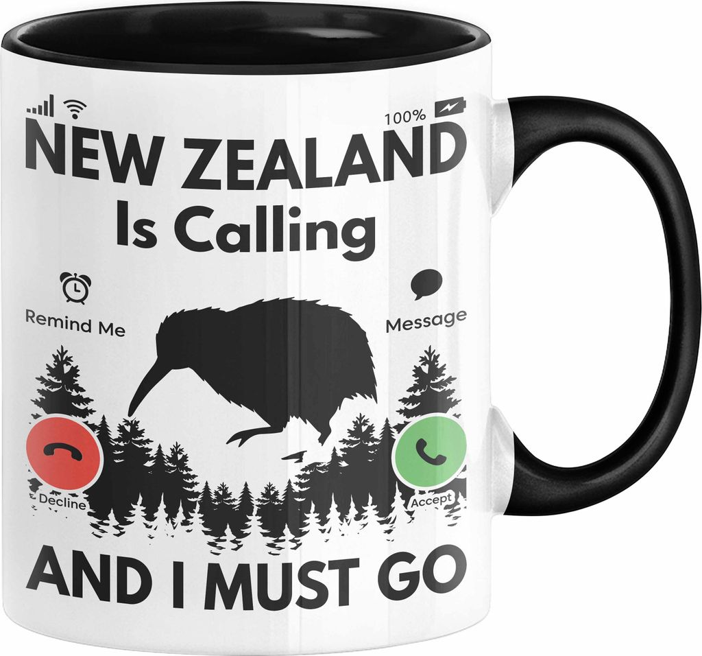 Neuseeland Tasse Geschenk Auslandsjahr Abschiedgeschenk New Produktbild 