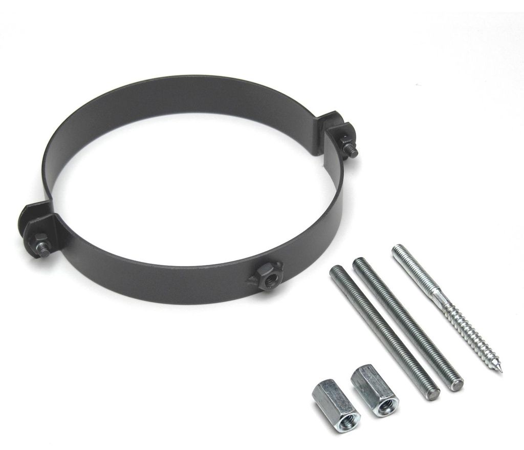 Raik Basic Rauchrohrschelle 150mm gussgrau für Rauchrohr / Produktbild 