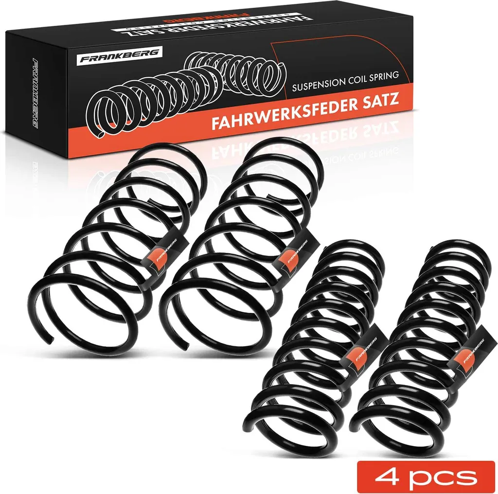 Frankberg 4 Ressorts de Suspension Avant Arrière pour BMW E34 Break