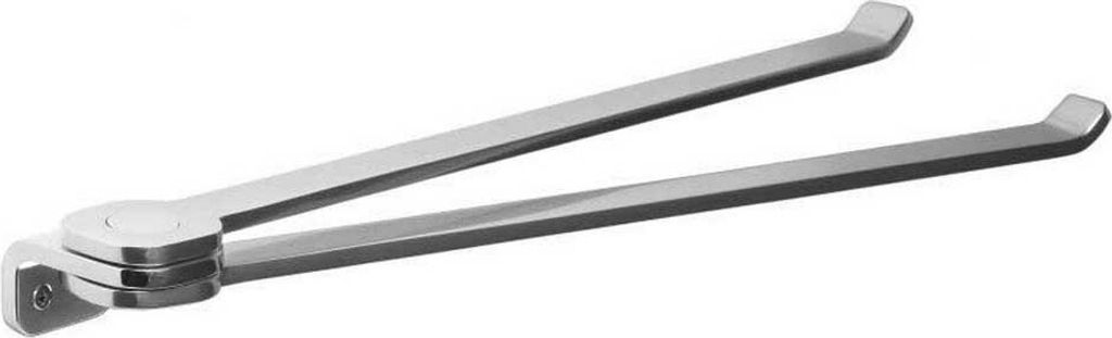 Tatay Bisagra Flat 37 Cm Handtuchhalter Silber Silber One Size