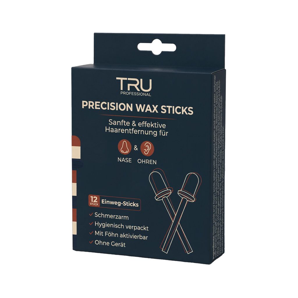Tru Nasen Ohren Haarentfernung Wax 12 Einweg-Sticks Produktbild 