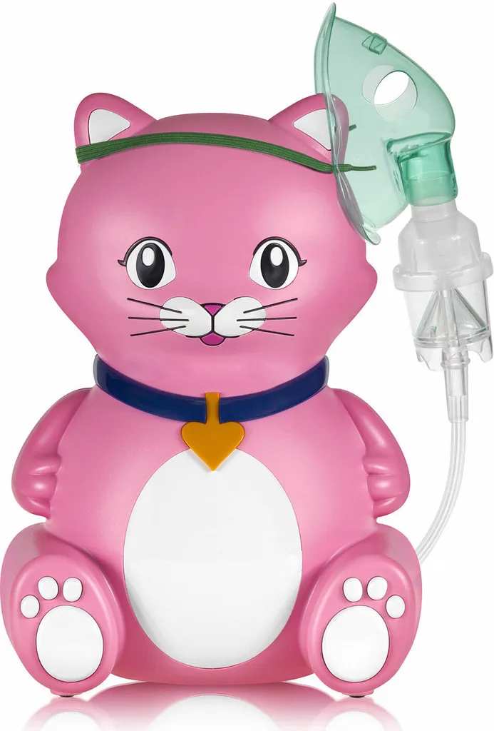 Nébuliseur Compresseur Enfant Design Chaton pour Traitement Respiratoire