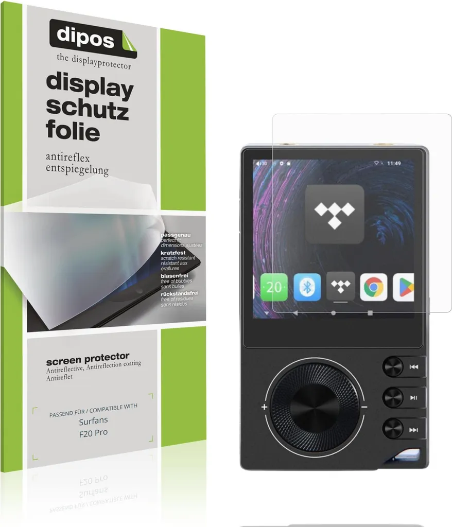 Pellicola Surfans F20 Pro Protezione Display dipos - 4x Antireflex