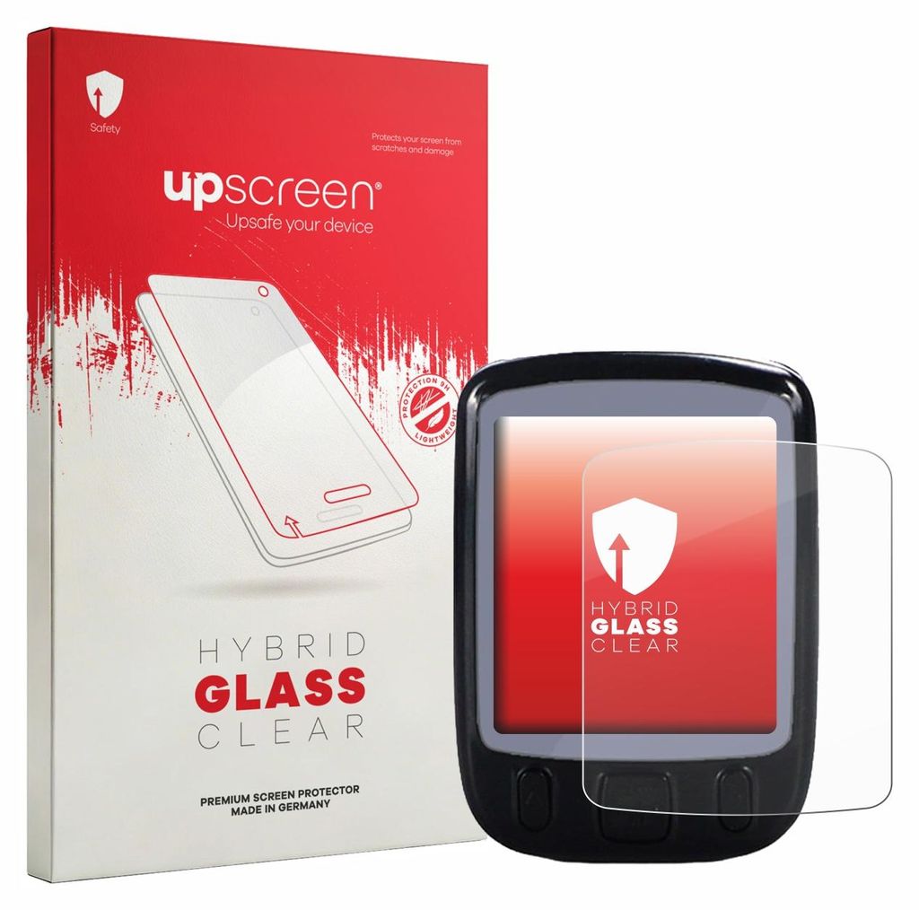 upscreen Schutzglas für Fravsiu Bike Computer Schutzfolie Panzer Folie Glas Display Schutz klar