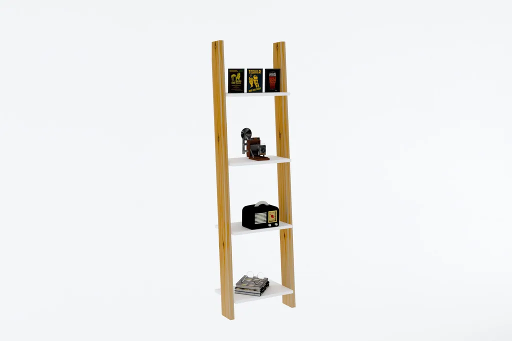Solution rangement vertical : étagère Fayko PUQ blanche 170cm robuste