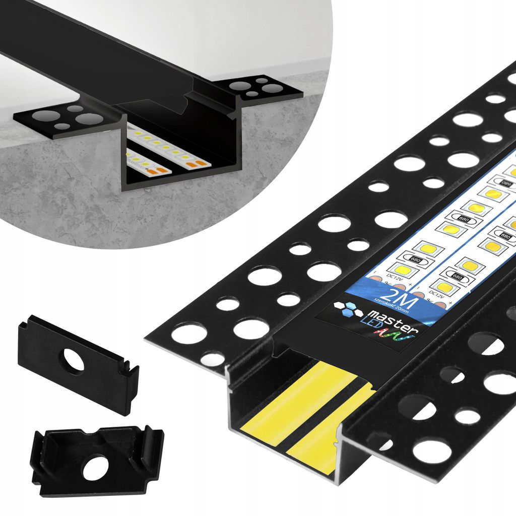 MasterLED, LED profil pro suché konstrukce, rozměr 20 mm, Obrázek produktu 