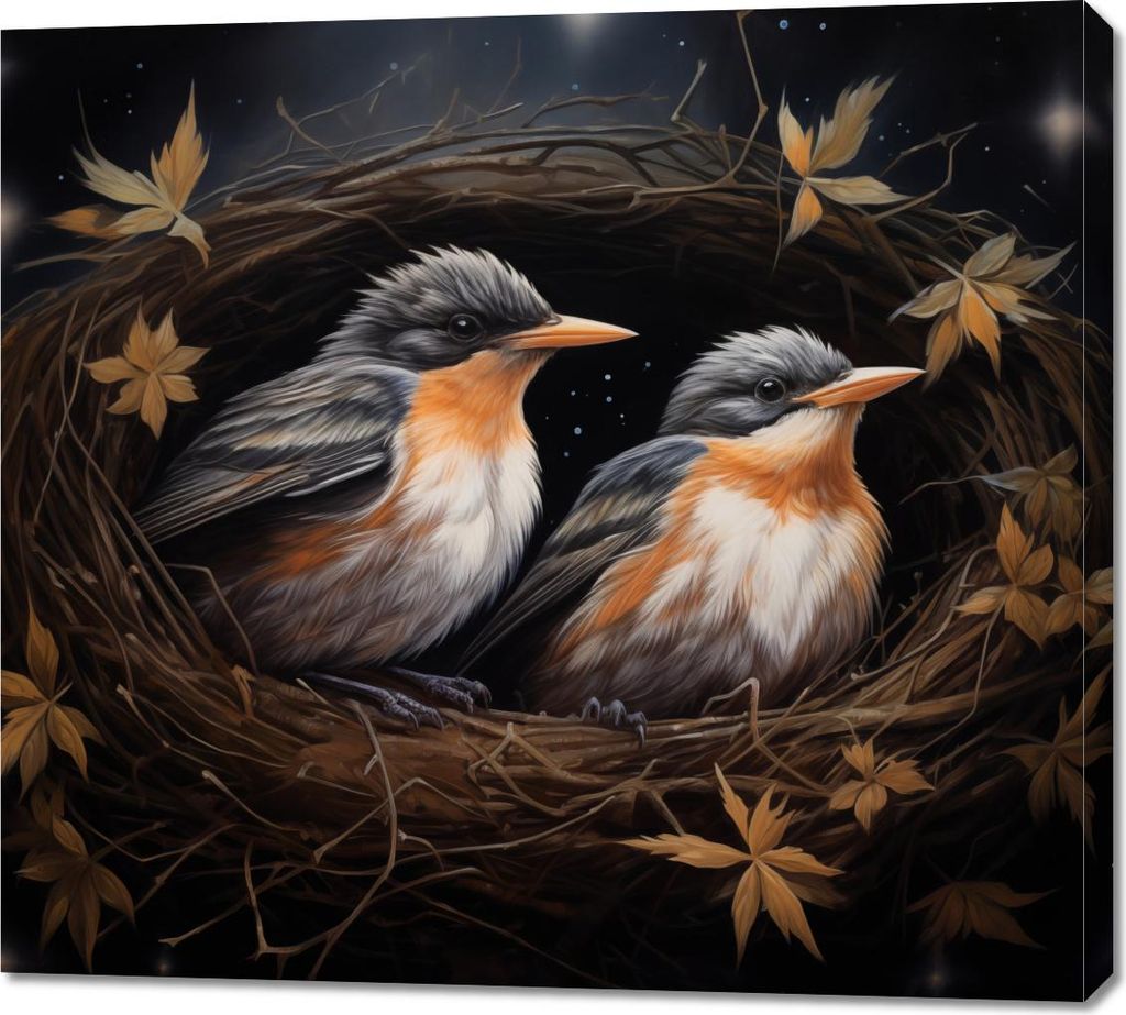 Bild 100x90cm Sternenumarmung