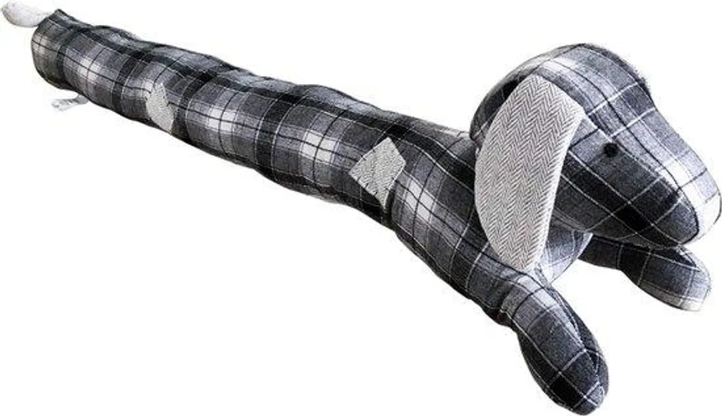 Protection de porte 90 cm grise - Bloqueur de froid pour les chiens
