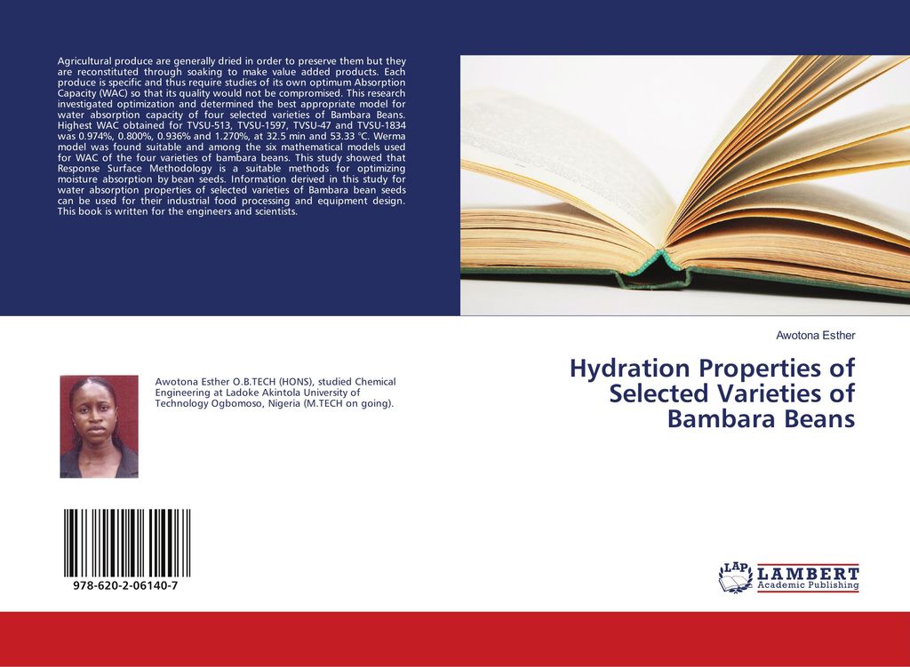 Hydration Properties of Selected Varieties of Bambara Beans