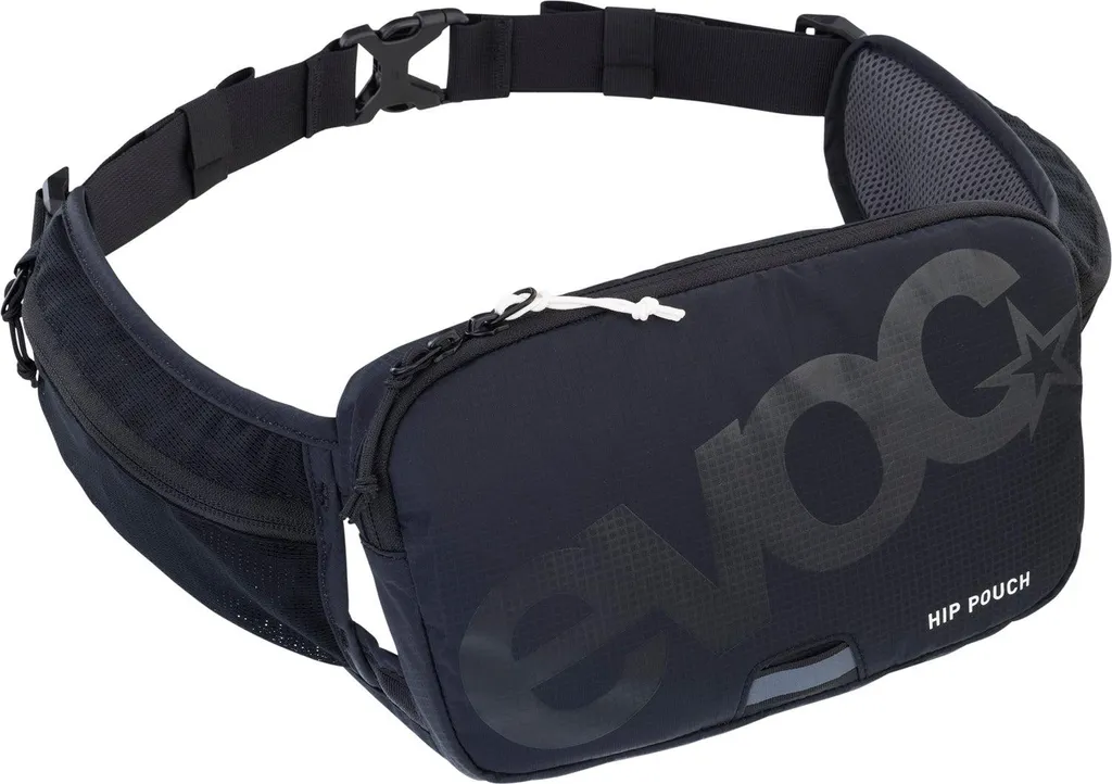 Sac Banane Evoc Hip Pouch - Idéal pour vos Sorties Vélo et Running Noir