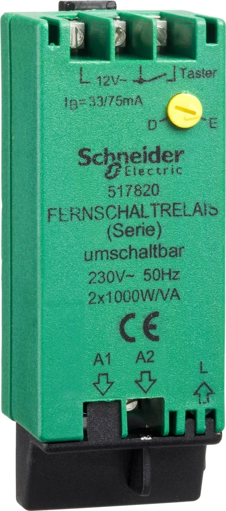 Solution sans fil Elso 517820 relais 2x1000W pour motorisation et lampe