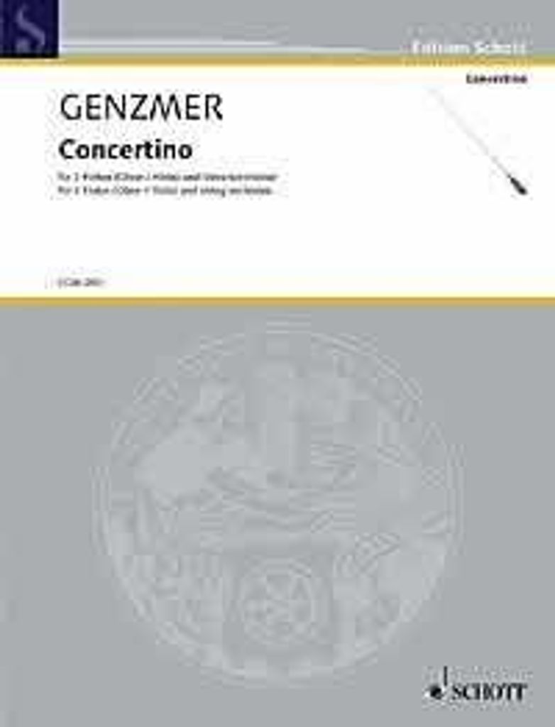 Concertino - Partitur - Genzmer, Harald