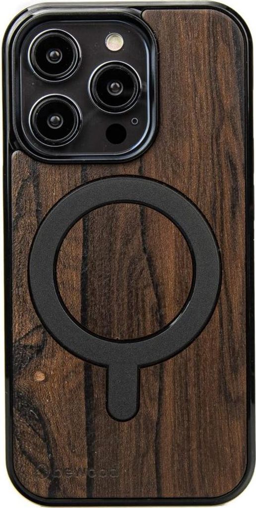 Bewood Holzhülle für iPhone 15 Pro ZIRICOTE mit MagSafe