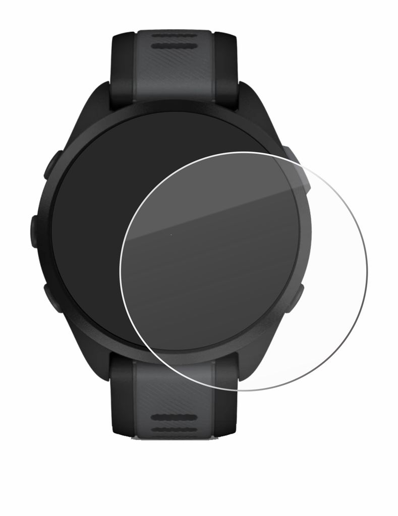 Brotect Vetro Temperato 9H Per Garmin Forerunner 55 – Pellicola Protettiva Anti Graffio E Trasparente, Facile Installazione Senza Bolle - 3
