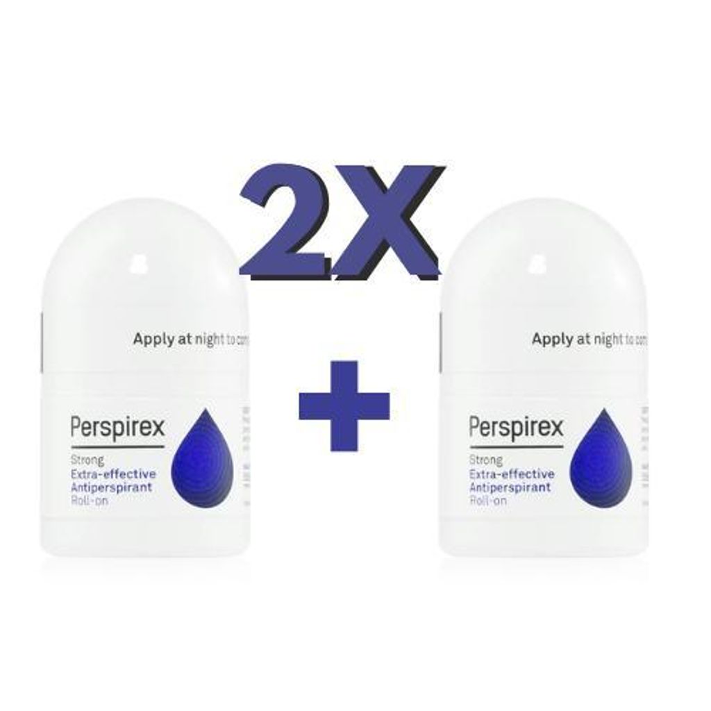 Perspirex Antyperspirant Roll-on Strong 20ml pack de 2 - Image du produit 