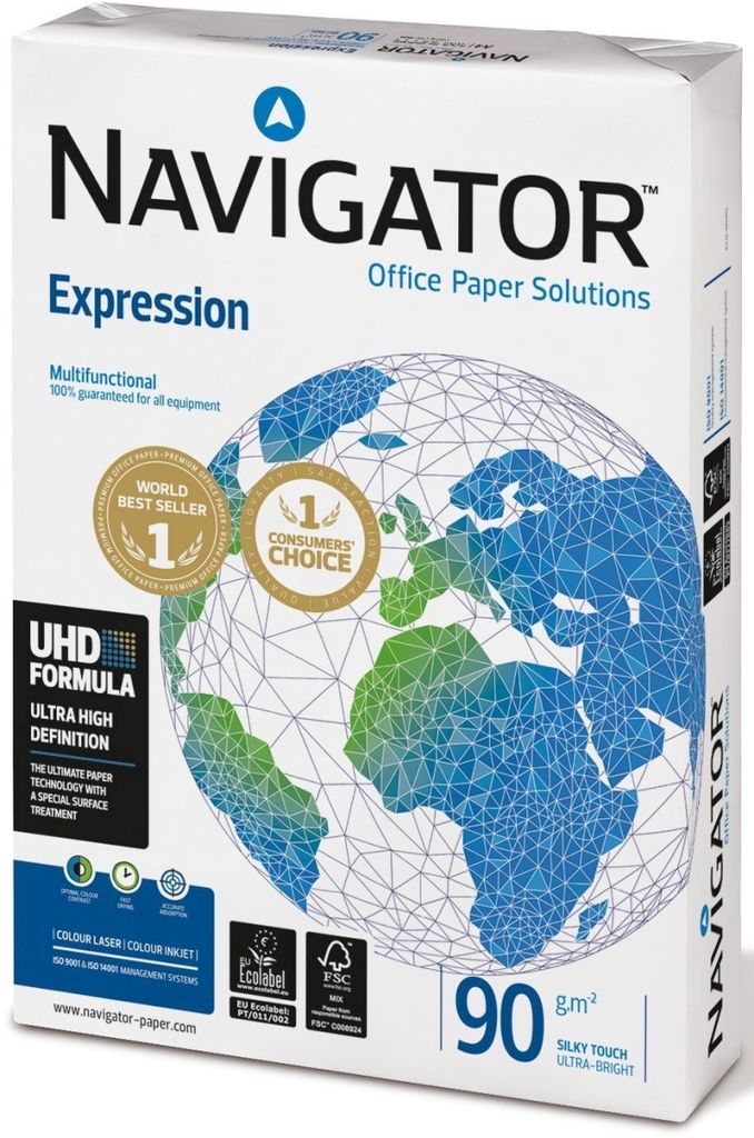 Navigator - Papír pro tisk Navigator A4 90gr White | Balení Obrázek produktu 